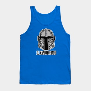 Sugar Skull Steel Helmet Tank Top